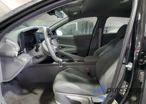 2022 Hyundai Elantra Blue из США, поврежденный, VIN KMHLM4AJ0NU025864